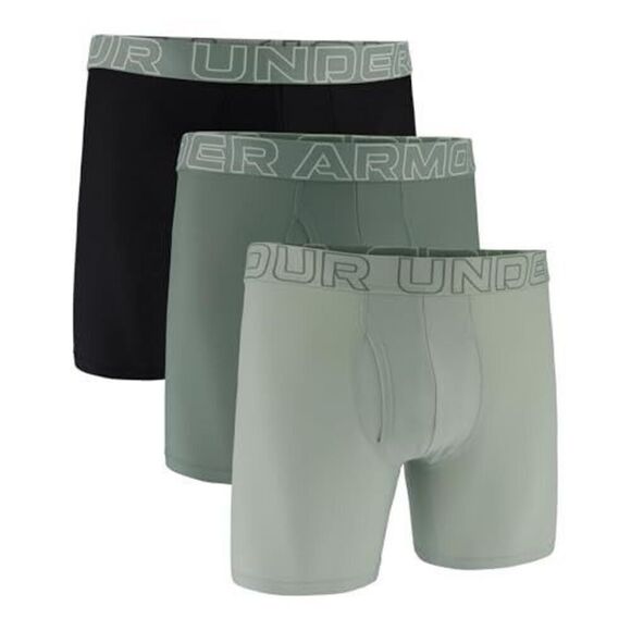 Under Armour UUSHJ063-331 Men's Sz S Multi Tech 6" Boxerjock Briefs, 3-Pack - Picture 6 of 6